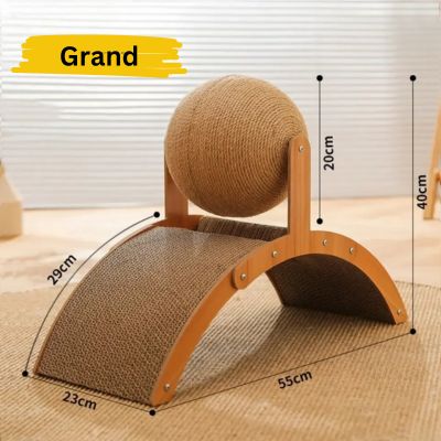 Griffoir pour chat et boule sisal pour chat - Paw Chat