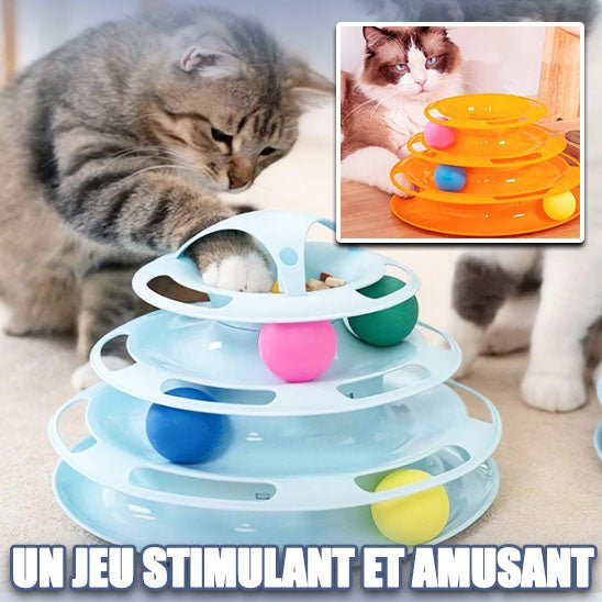InteractTour™ | Balles divertissante sans fin - Paw Chat