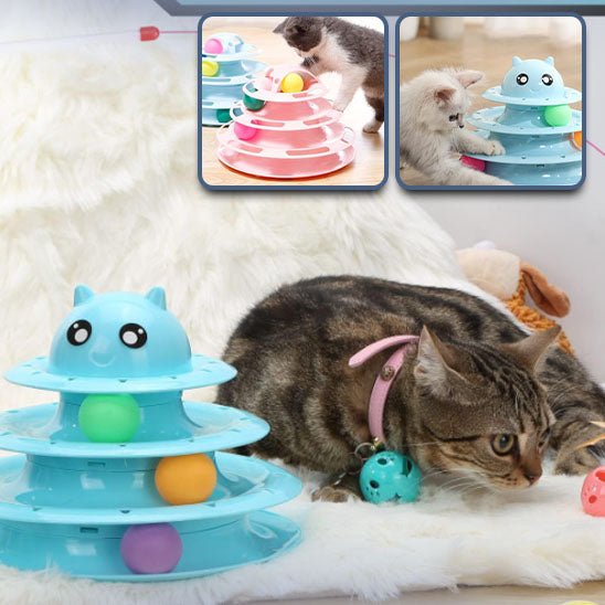 InteractTour™ | Balles divertissante sans fin - Paw Chat