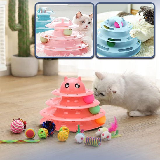 InteractTour™ | Balles divertissante sans fin - Paw Chat