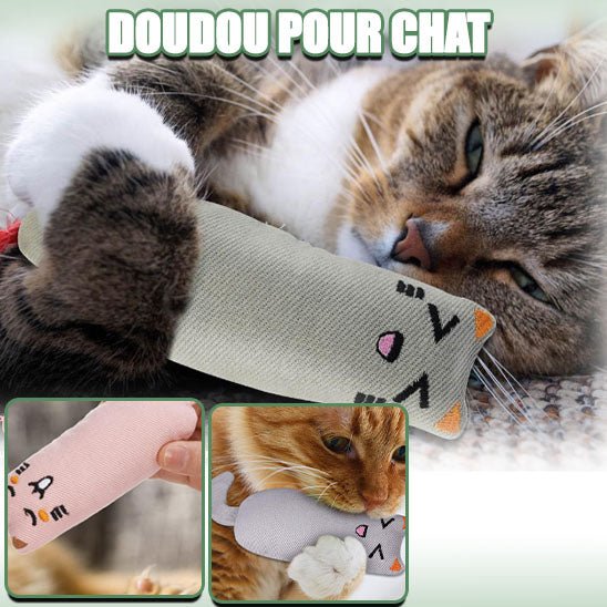 Jouet peluche herbe à chat catnip | CatPlay™ - Paw Chat