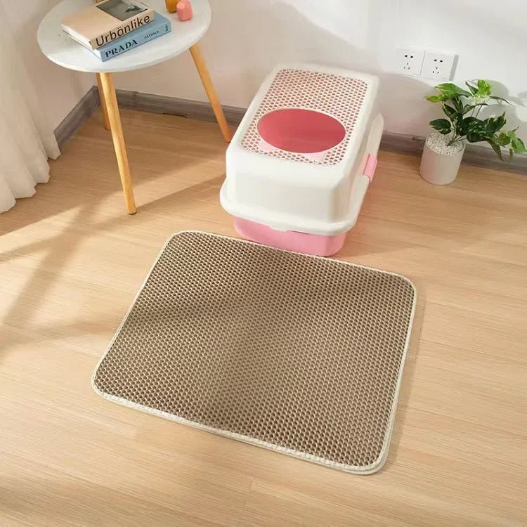 Tapis-litière-pour-chat-beige-Paw-Chat